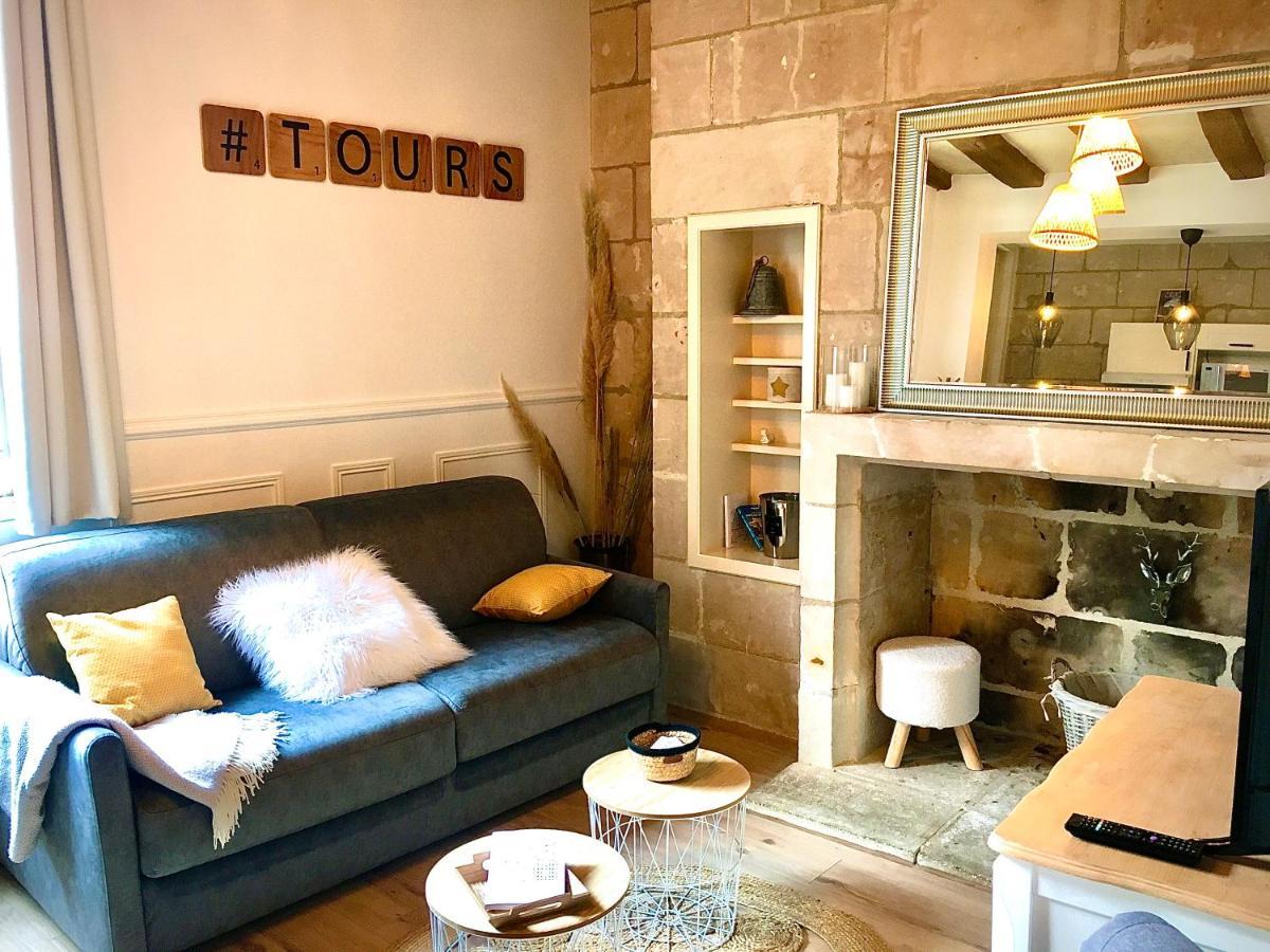 Vieux Tours, Charmant T2 40M2, 4 Pers, Lumineux المظهر الخارجي الصورة